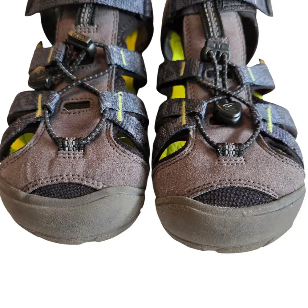 Keen Little Kids Seacamp II Sandals Sz 3 Hiking Washable Arch Support Adjustable